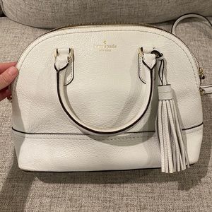 White Kate Spade Purse